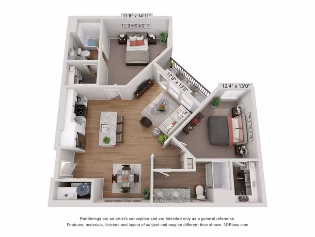 Unit 2062 2062 floor plan